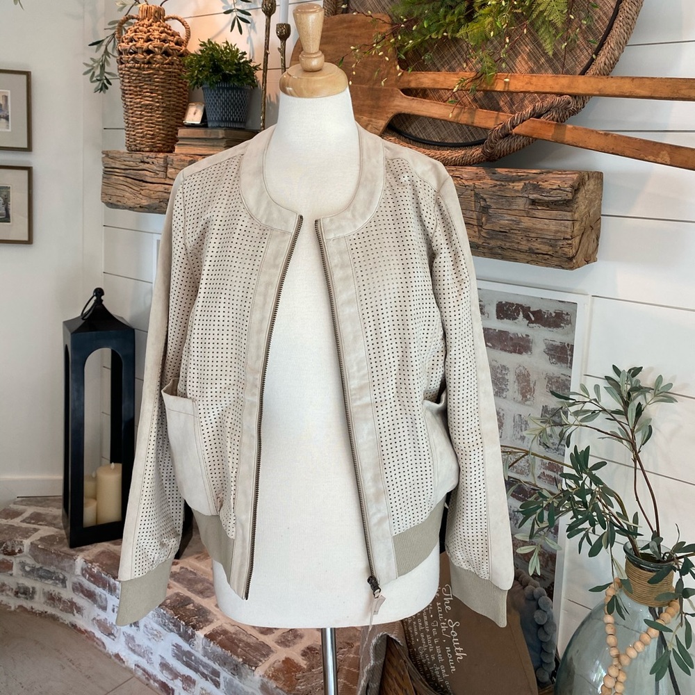 Anthropologie Hei Hei Perforated Jacket